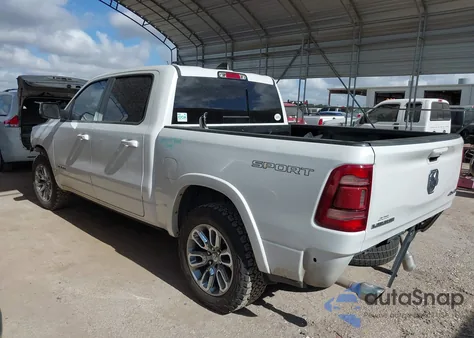 2021 Ram 1500 Laramie 4X4 5'7 Box from USA, damaged, VIN 1C6SRFJT8MN810244